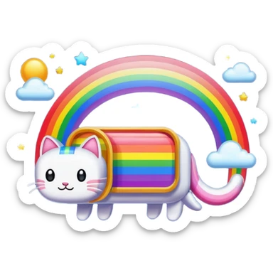 nyan cat sticker