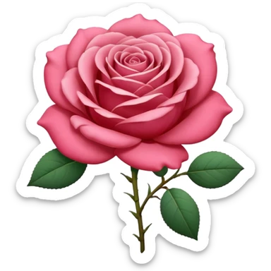 rose shape flower, no stem, no leaves, no green, now make THE FLOWER WHITE, what dont you understand about no leaves? sticker