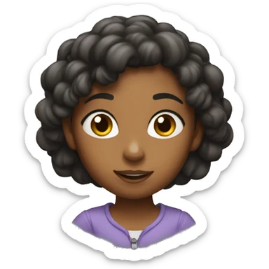 takling girl sticker