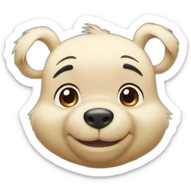 China Winnie the Pooh sticker