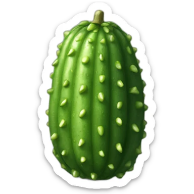delicious gherkin sticker
