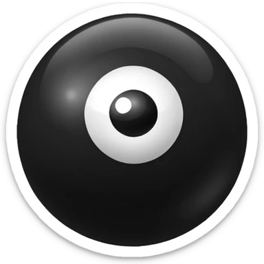 magic eight ball sticker
