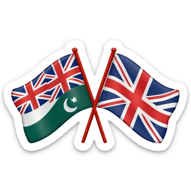A mixed that that contains 🇵🇰 and 🏴󠁧󠁢󠁥󠁮󠁧󠁿 sticker