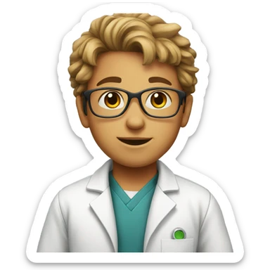 young scientist sticker