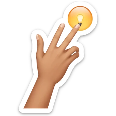 The hand that turns off the light sticker