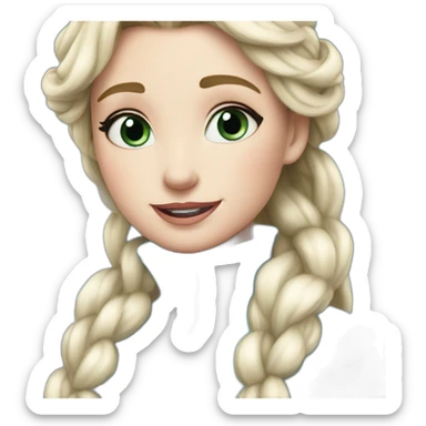 La reine des neiges sticker