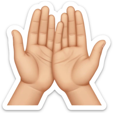 Can you please create a copy and paste-able emoji  (iPhone) of Jameis Winston’s ‘eating Ws’ sign?  It’s basically the ring finger and middle fingers interlocked and the pinky and index fingers off to the side (thumb in). sticker