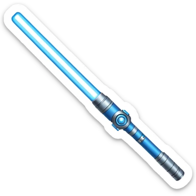 high tech space energy lightsaber sticker