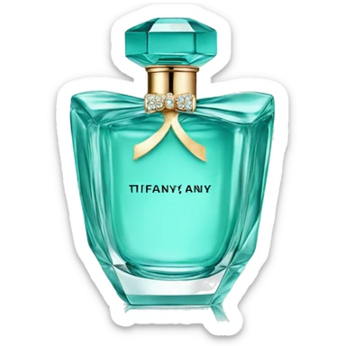 Tiffany parfume  sticker