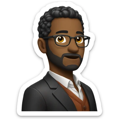 Persona tirada sticker