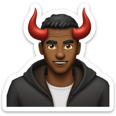 Yung devil sticker