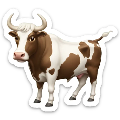 Ride bull sticker