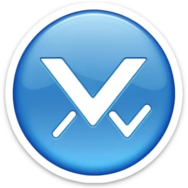 Verified blue tick sticker