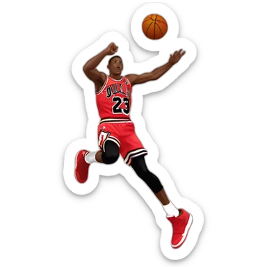 Air Jordan jump man logo sticker