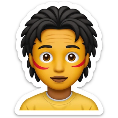 Yvl emoji playbku carti sticker