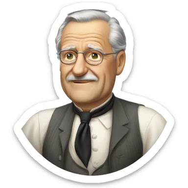 Ferdinand Porsche founder sticker