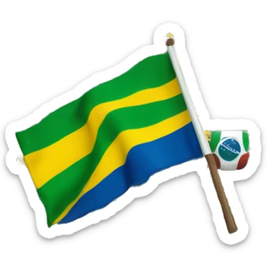 Badeira e Minas gerais e bandeira do Brasil  sticker