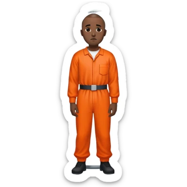 a black man named diddy in prison sticker