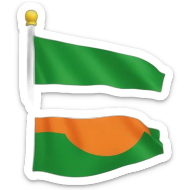 PTI flag sticker