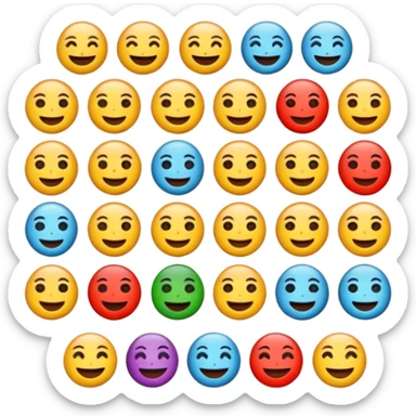 Crea un emoji ispirata dall’opera d’arte OH CULTURA sticker