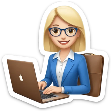 Por favor hace un emoji para una empresa de community manager, tiene que ser profesional, atractivo, elegante y empresarial sticker