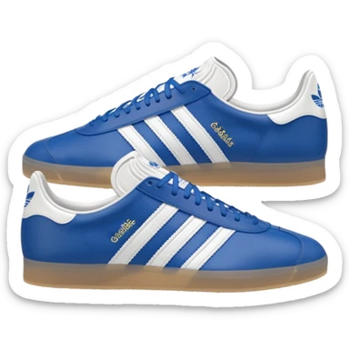 adidas gazelle show sticker