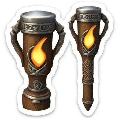 Pathfinder torch sticker