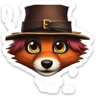 Foxy the Pirate Fox fnaf sticker