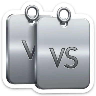 Two overlapping calendar icons with a 'VS' symbol in the middle sticker