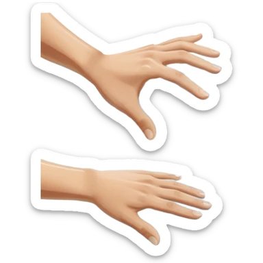 An icon showing a close-up of a swimmer’s hands cutting through the water in a pool. The swimmer is partially submerged, with water ripples and a blurred background, emphasizing the fluid motion and focus. Transparent background highlights the grace and speed of swimming sticker