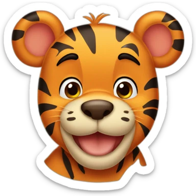 tigger winnie the pooh sticker
