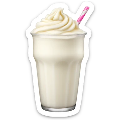 Vanilla Milkshake sticker