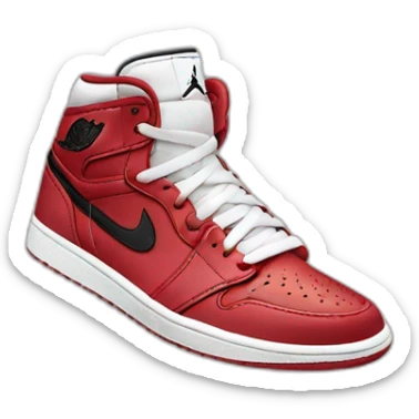 Jordan 1 qui fait un pouce sticker