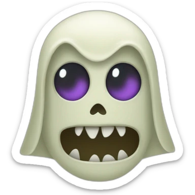 Phantome avec des monstre pour enfant sticker