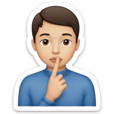 말하기 금지 sticker