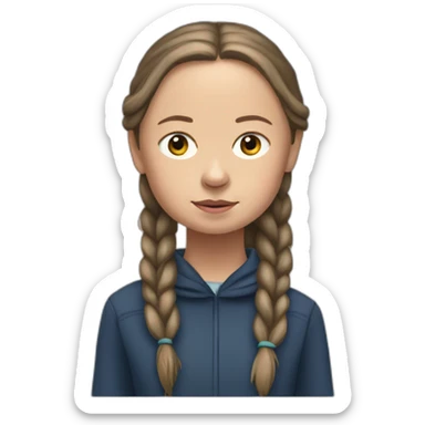 Greta thunberg sticker