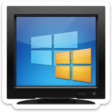 Windows 11 25h2 Computador sticker