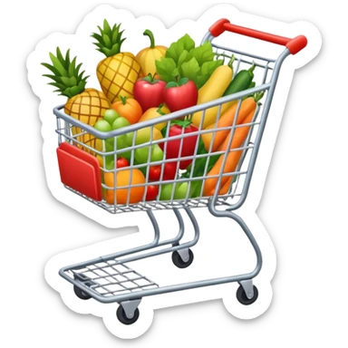 Carrello spesa sticker
