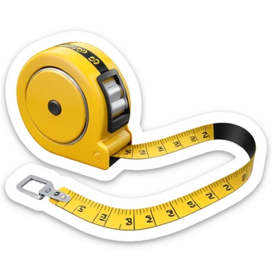 Sewing Essential soft measuring-tape sticker