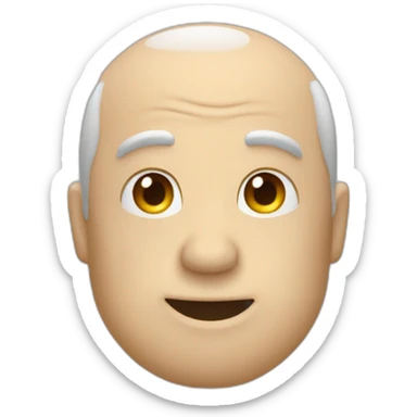 Monsieur propre qui fait un pouce en l'aire sticker