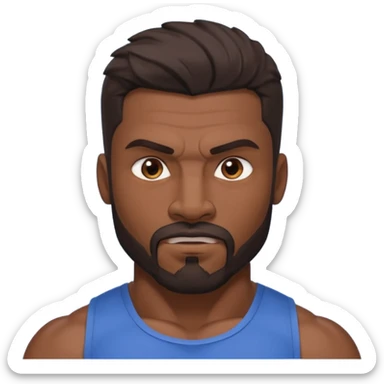 PHILIPPINE MYTHICAL CREATURE KAPRE BUT MASCULINE AND HUNK sticker