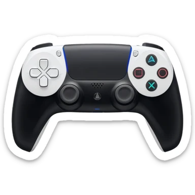 generate me a high quality ps5 sticker