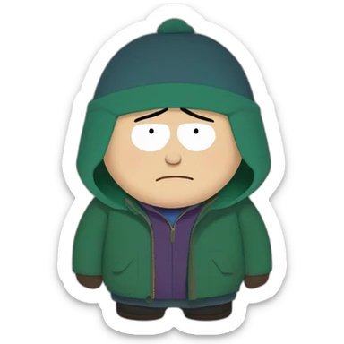 Cartman south park sticker
