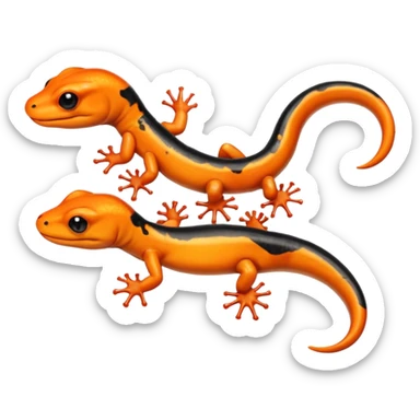 Salamander sticker