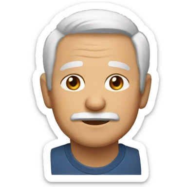 Señor de 63 años de edad sticker