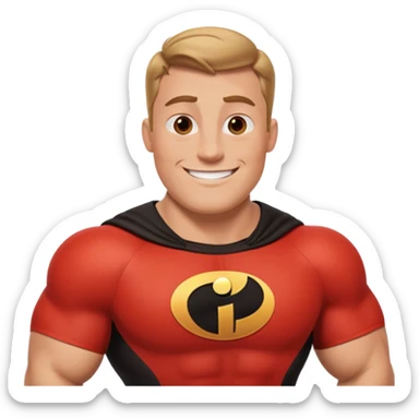 mr incredible sticker