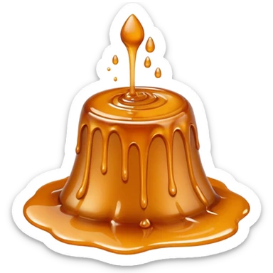Salted caramel sticker