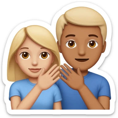 replace the ice cream with the numbers 6 and 7 holding his hands doing this emoji 🫴 and the left is the same emoji but flipped sideways then make the emojis 6️⃣7️⃣ go in each so six gos in the left hand and seven goes in the right hand sticker