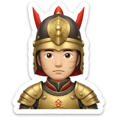 Japanese Castle Lord sticker