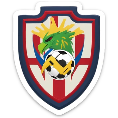 Liga de Quito soccer crest sticker